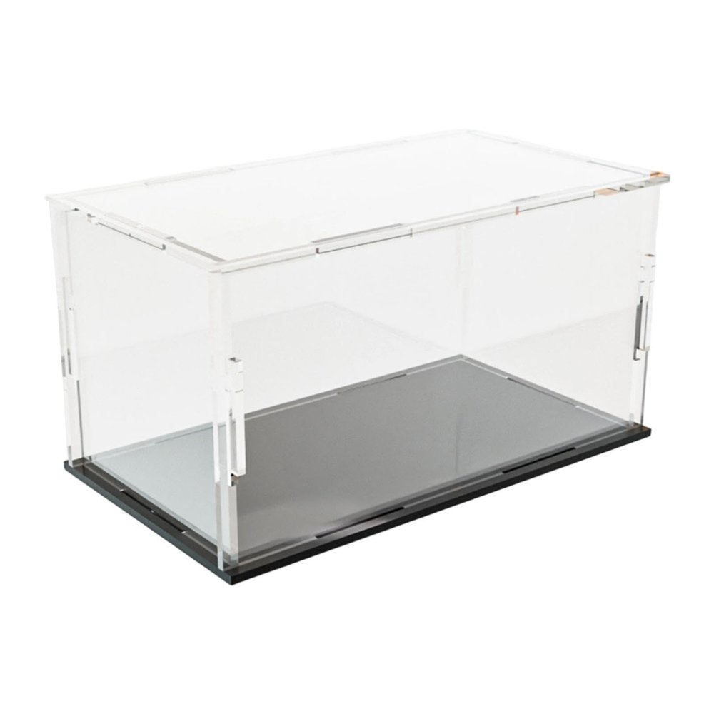 1/32 Scale Model Car Display Case - Acrylic & PP Clear Box for Diecast Cars (7.87x4.53x4.13 inch)