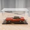 1/32 Scale Model Car Display Case - Acrylic & PP Clear Box for Diecast Cars (7.87x4.53x4.13 inch) view 3