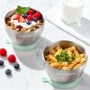 Greentainer 3 Pack Stainless Steel Baby Bowls, Unbreakable Toddler Bowl with Removable Non-Slip Silicone Suction, Double Wall Insulated Kids Metal Bowls for Cereal & Snack, Dishwasher Safe view 2