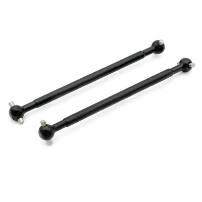 Metal Parts for ZD Racing car MT16 BX12 X12S MT14R PT14R Gladiator 1/14 RC Steel Front and Rear Drive Shaft Components(Red)