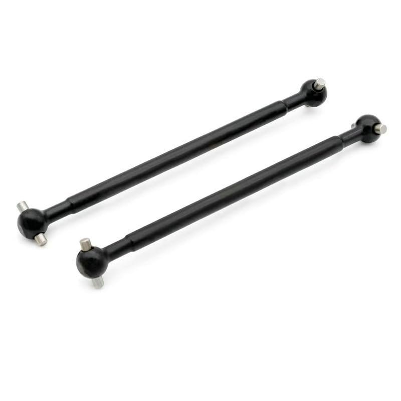 Metal Parts for ZD Racing car MT16 BX12 X12S MT14R PT14R Gladiator 1/14 RC Steel Front and Rear Drive Shaft Components(Red)