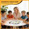 Aknzlmed Magnet Game with Upgraded Adjustable String,Magnetic Chess Game with 20 Stones Puzzle Strategy Multiplayer Magnet Board Games, Desktop Strategy Game for Adults,Family Party,Gift for All Ages view 2