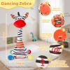 FATIRO Dancing Talking Zebra Baby Toy,Zebra Interactive Mimicking Repeating view 3