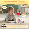 FATIRO Dancing Talking Zebra Baby Toy,Zebra Interactive Mimicking Repeating view 4