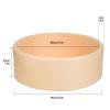 Foam Ball Pit, 36" x 12" Indoor Outdoor Soft Round Ball Pool Playpen Ideal Gift Toy for Kids, Soft Ball Pit (No Balls) - Beige view 2