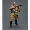 XMalNexity 1/18 WW2 Military Action Figure with Weapon, Detachable Action Figure Articulated Army Soldier Model Set for Men view 4