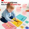 Docifun Toddlers Busy Board Montessori Toys for 3 Years Old Girls Boys Birthday Gifts, 12-in-1 Sensory Developmental Toys Educational Activities for Preschool Learning Fine Motor Skills view 2