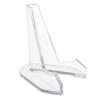 AWJUWHBJ 8Pieces Coin Holder Clear Acryl Transparent Easel Stands Display Easel Post Card Display Storage Rack Commemorative Challenge view 3