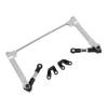 For Axial For Wraith RR10 Bomber 1/10 RC Car Crawler Upgrade Parts Accessories Metal Rear Anti Sway Bar Swaybar Sway Set Rc Models Accessories(Silver) view 2