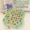 54PCS Fruit Flip Chess Memory Chess Game, Flip Match Board Game, Memory Checkerboard Over Card Board for Family, and Party Activities view 2