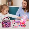 Kid Makeup Set | Washable Realistic Vanity Toy | 22 Pieces Kids Makeup Kit | for Children Age 3-12 Pretend Play Dress Up Holiday Birthday Christmas Stocking Stuffer view 3