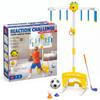 Lushain 4 in 1 - Reflex Drop Sticks Reaction Challenge | Soccer, Golf & Stick Catching Game | Kids | Focus & Hand-Eye Coordination Training Toy | Family, Parties, Indoor & Outdoor World Cup view 1