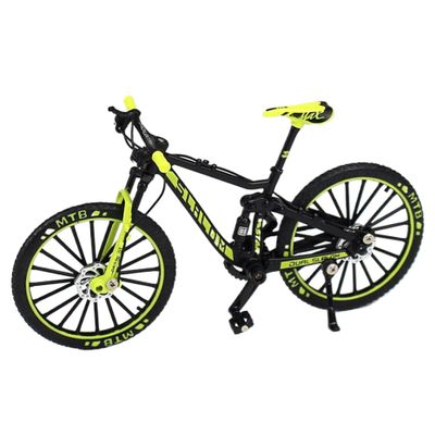 Joygoodta Finger Bike, Finger Bike 1:10 Scale Alloy Mini BMX with Rotating Wheels & Pedals Realistic Mini BMX Toy with Turnable Front for Kids and Collectors