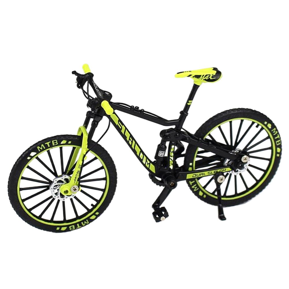 Joygoodta Finger Bike, Finger Bike 1:10 Scale Alloy Mini BMX with Rotating Wheels & Pedals Realistic Mini BMX Toy with Turnable Front for Kids and Collectors