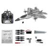 4 Channel F22 Remote Control Fighter Jet, RC Foam Airplane Electric Model, 3D/6D Stunt Aircraft with Vertical Hover Mode, Flight Time for Adults & Boys (Gray) view 1