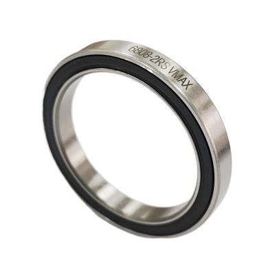 1pcs 6808-2RS SB66 MAX Bearing 40x52x7mm Full Ball ABEC-3 Frame Rotating Point Spindle Bearings 6808-2RSV Accessories(6808-2RS MAX Steel)