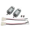 12V High-Speed Motor 30000 RPM Replacement for RS550 Fisher Price Ride-On Cars, Dual Pack Copper Wire Drive Motor Set for Kids Electric Car view 1