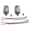 12V High-Speed Motor 30000 RPM Replacement for RS550 Fisher Price Ride-On Cars, Dual Pack Copper Wire Drive Motor Set for Kids Electric Car view 2