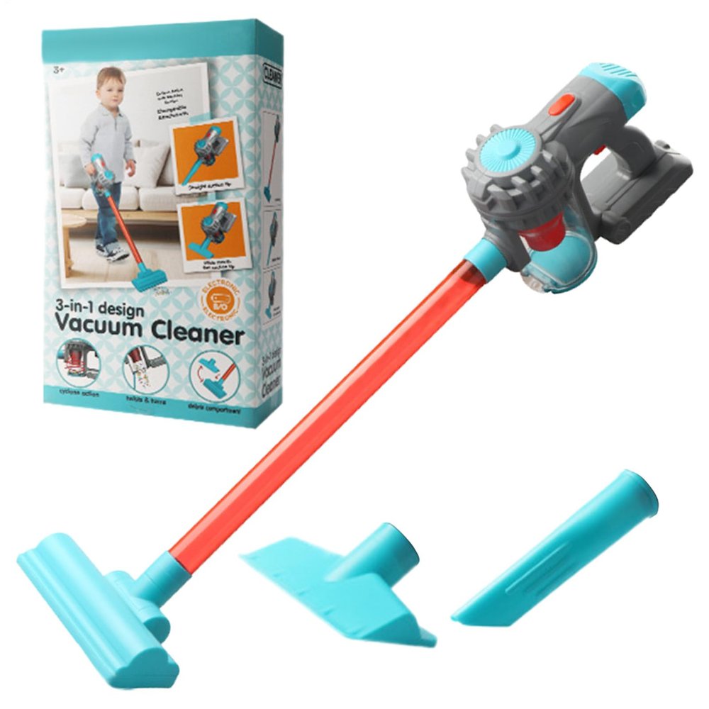 SHZONS Children's Vertical Handheld Toy Vacuum Cleaner | Children's Handheld Toy Vacuum Cleaner, Portable and Easy to Use, Lightweight, for Boys and Girls