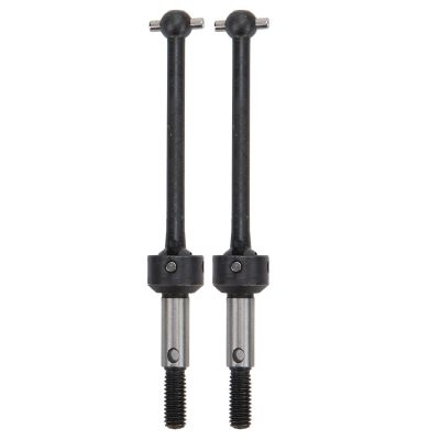 2Pcs Steel CVD Drive Shaft Transmission Axle for 3Racing XIS NU 1/10 RC Car, RC Drive Shaft, Steel Heat - Treated Durable Design with Smooth Rotation for Stab
