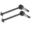 2Pcs Steel CVD Drive Shaft Transmission Axle for 3Racing XIS NU 1/10 RC Car, RC Drive Shaft, Steel Heat - Treated Durable Design with Smooth Rotation for Stab view 3