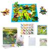 2026 Magnetic Chess Game, Dinosaur Magnetic Game for Kids , Chess Set-20 Dinosaur Stones, 1 String,1 map and 1 Storage Bag, Fun Magnet Chess Game for Family Games Night, Magnet Game Parent-Child Toy view 1
