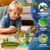 2026 Magnetic Chess Game, Dinosaur Magnetic Game for Kids , Chess Set-20 Dinosaur Stones, 1 String,1 map and 1 Storage Bag, Fun Magnet Chess Game for Family Games Night, Magnet Game Parent-Child Toy view 3