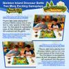 2026 Magnetic Chess Game, Dinosaur Magnetic Game for Kids , Chess Set-20 Dinosaur Stones, 1 String,1 map and 1 Storage Bag, Fun Magnet Chess Game for Family Games Night, Magnet Game Parent-Child Toy view 4