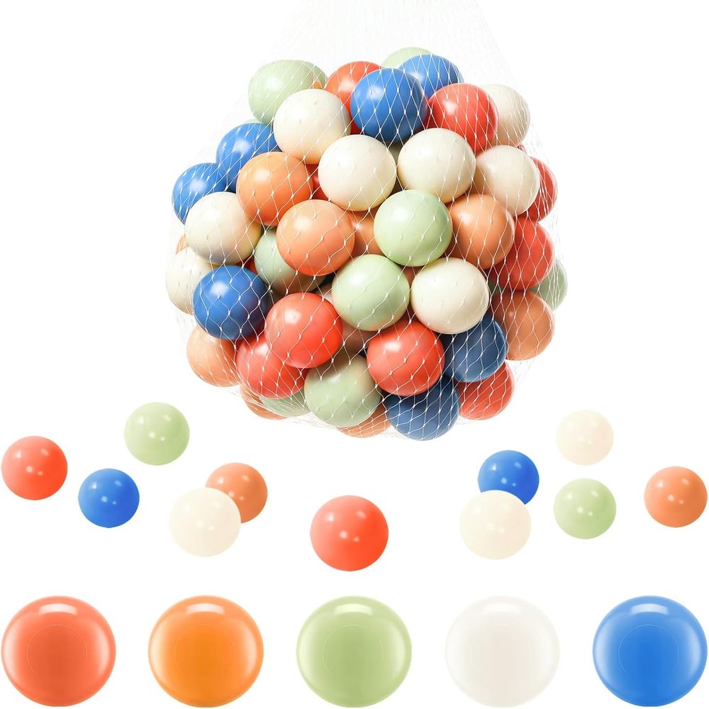 170pk Crush-Proof Pearl Mixed Pit Balls for Play Tent & Playpen