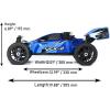 1:8 Brushless RC Cars for Adults, RH802 2.4G 4WD 70KM/H High Speed RC Off-Road Vehicle, 4X4 All Terrain RC Trucks (RTF Version) view 2