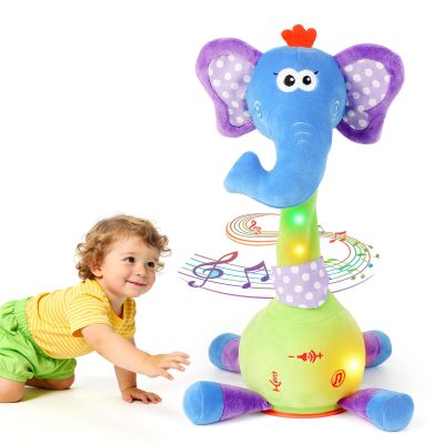 FATIRO Dancing Talking Elephant Baby Toy Interactive Toy for Toddlers 1-3