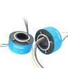 Electrical Rotate 6/12/18/24 circuits 2A/5A/10A Conductive Slip Ring 50mm Bore Size for Through Hole Slip Ring(50x119mm 4CH 10A) view 2
