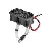 7075-T6 Alloy+316 Stainless Steel Dual 40X28MM Cooling Fan Ajustable for 56-70 Series Motor (Black) view 1