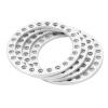 4pcs Wheel Outer Beadlock Ring, Aluminum Alloy Beadlock Wheel Ring, CNC Machined Lock Ring for 1.9inch VP Wheel Hub, RC Accessory with 96 Screws, Improves Stability on Rough Terrai (Silver) view 3