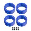 4pcs Metal Differential Drive Cup Sleeve Drive Cup Reinforcement Ring for Traxxas 1/5 for X-MAXX 1/6 RC Car Parts confident(Blue) view 1