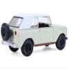 1967 International Scout 800 Sportop Cream with Brown Stripes and White Top All Terrain Series 17 1/64 Diecast Model Car by Greenlight 35310B view 4