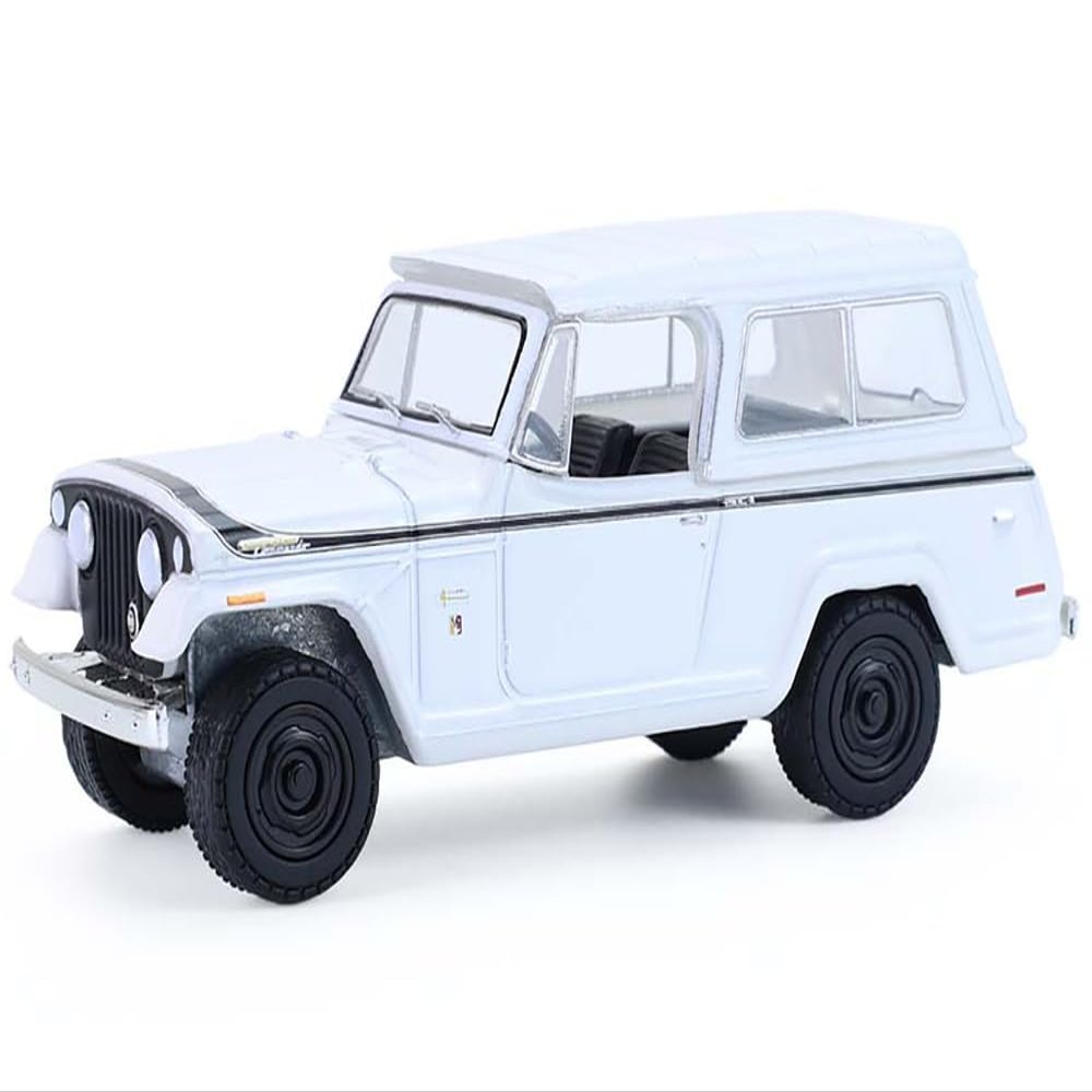 1971 Commando White with Black Stripes All Terrain Series 17 1/64 Diecast Model Car by Greenlight 35310C