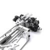 For MINI-Z-D-Q Q8 Q9 1/28 RC Car Parts Metal Upgrade Modified Motor Mount Model Accessory Rc Models Accessories(Silver) view 2