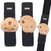 2Pcs Seatbelt Covers Cute Cartoon Capybara Car Seatbelt Covers for Kids Soft Baby Car Seat Strap Pads Shoulder Pad Neck Cushion Protector Seat Strap Pads, Shoulder, B view 1
