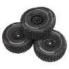 For MJX For HYPER GO 14301 14302 14303 1/14 4pcs 65mm Rubber Tire Tyre 12mm RC Car Upgrade Parts Accessories Models(Green) view 4