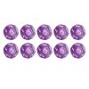 Changor 12 Sided Dice Set, Large Easy to Read Numbers, Safe Plastic Dices for Board Games, Interactive Games, Entertainment with Daily Guidance, Predict Future Outcomes (Purple) view 1
