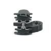 Hot Team Hobby Aluminum Motor Mount Gearbox Transmission with Gear for AXIAL SCX30 RC Car Upgrade Part (Black) view 3