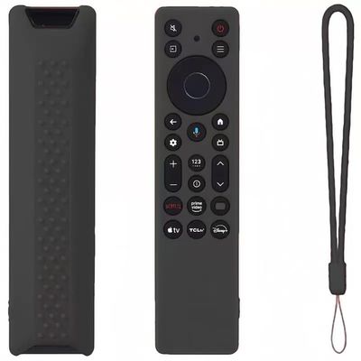 Silicone Remote Control Protective case Compatible with RC923A/RC813A/RC713A Series, dustproof and Shockproof Accessory (Black)