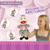 Family Hand Puppets for Kids - 16 Inch Soft Plush Grandma Puppet with Movable Mouth, Interactive Pretend Role-Play for Storytelling & Teaching, Classroom, Preschool Toddlers, Birthday Gifts view 4