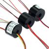 1PCS hole Dia.7mm / 5mm 220v 2A 2/4/6 channels SRT007-22-04U Through-hole electric slip ring Conductive ring Hollow shaft(SRT007-22-06U) view 1