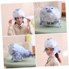 Abaodam Plush Seal Headgear Animal Hat Cosplay Cap for and Adults Soft Decorative Party Performance Hat with Printed Design for Dress-Up Events view 2