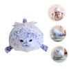 Abaodam Plush Seal Headgear Animal Hat Cosplay Cap for and Adults Soft Decorative Party Performance Hat with Printed Design for Dress-Up Events view 4