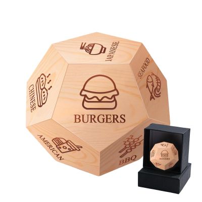 Apeso Valentine's Day Gifts for Him and Her - Couples Gift for Him Her - Anniversary Birthday Wedding Gifts for Men Women Girlfriend, Date Food Dice (Food Dice)