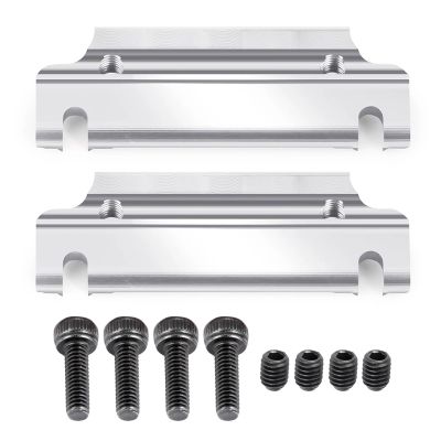 For Kraton For Typhon For Outcast For Notorious For Talion 1/8 Metal Center Sway Bar Mount RC Car Parts Models(Silver)