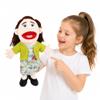Family Hand Puppets for Kids - 16 Inch Soft Plush Mom Puppet with Movable Mouth, Interactive Pretend Role-Play for Storytelling & Teaching, Classroom, Preschool Toddlers, Birthday Gifts view 1